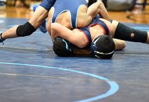Wrestling | King City boys win dual meets, Gonzales grapplers place at Overfelt Classic High School wrestlers competing at a wrestling meet
