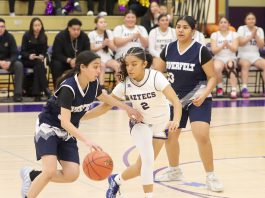 Basketball | Soledad girlsā season comes to an end after reaching CCS semifinals Soledad girls basketball players