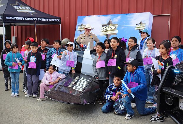 Farm Day youth with aircraft