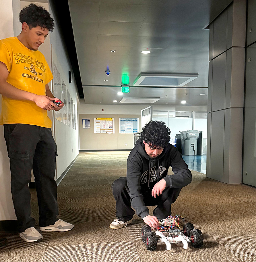 Hartnell College students