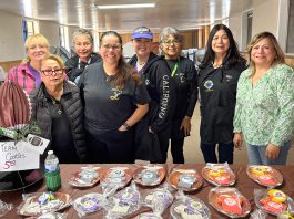 Soledad Lions, Lioness host barbecue fundraiser Club members with football-themed baked goods