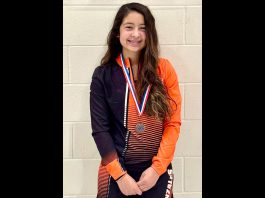 Wrestling | Gonzales Highās Amador medals at CCS Masters Gonzales wrestler with medal