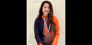 Wrestling | Gonzales High’s Amador medals at CCS Masters Gonzales wrestler with medal