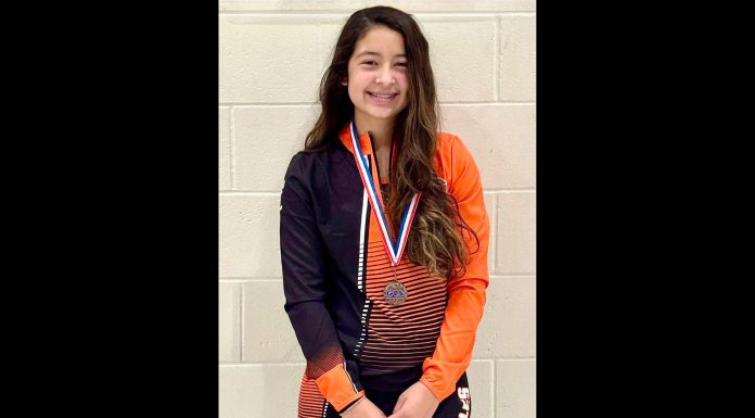 Wrestling | Gonzales Highās Amador medals at CCS Masters Gonzales wrestler with medal