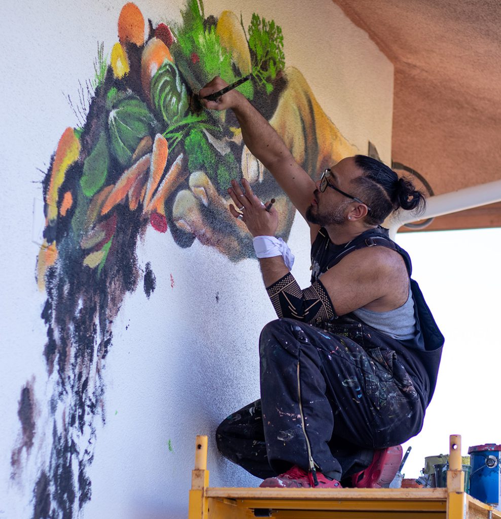 Greenfield mural El Alma de la Tierra