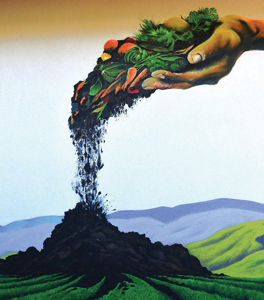 Greenfield mural El Alma de la Tierra