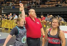 Gonzales middle-school wrestler wins state title Gonzales wrestler hand raised after winning