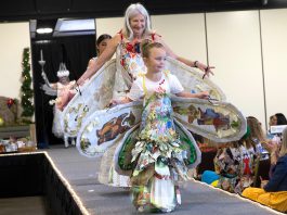 South County Trashion Show returns March 19 with āRed, White & Reuse!ā theme Trashion Show models on runway