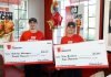 KFC employee, aspiring pilot from Greenfield surprised with $20K KFC scholarship winners