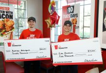 KFC employee, aspiring pilot from Greenfield surprised with $20K KFC scholarship winners