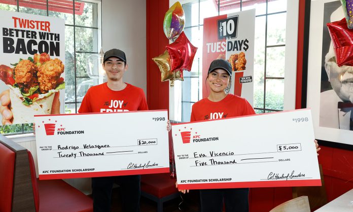 KFC scholarship winners