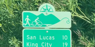 New signs encourage biking, walking throughout Monterey County New wayfinding sign
