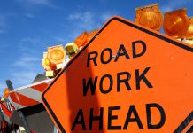 Highway 101 paving project to begin south of Greenfield, lane closures expected traffic safety roadwork signs and light