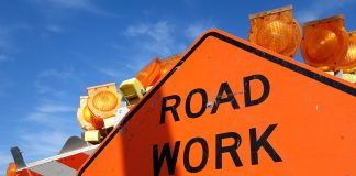 Highway 101 paving project to begin south of Greenfield, lane closures expected traffic safety roadwork signs and light