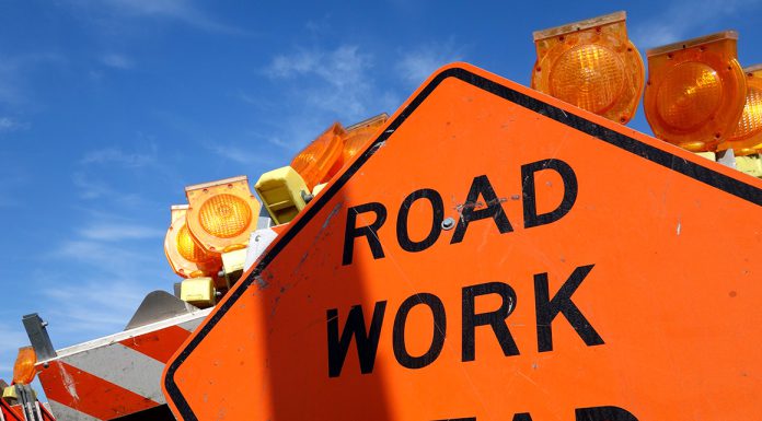 Highway 101 paving project to begin south of Greenfield, lane closures expected traffic safety roadwork signs and light