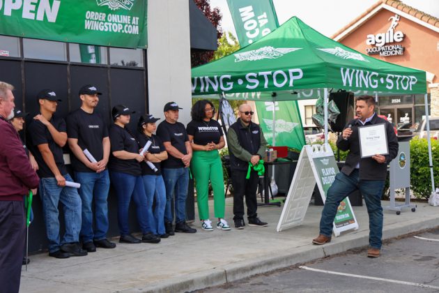 Wingstop grand opening in Soledad