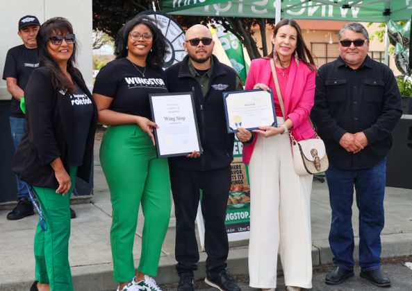 Wingstop grand opening in Soledad