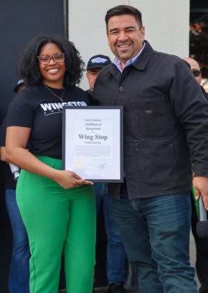 Wingstop grand opening in Soledad