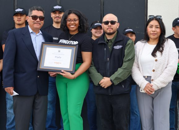 Wingstop grand opening in Soledad