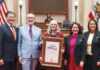 Sen. Laird honors Guss as 2026 Woman of the Year Senator Laird and Deneen Guss