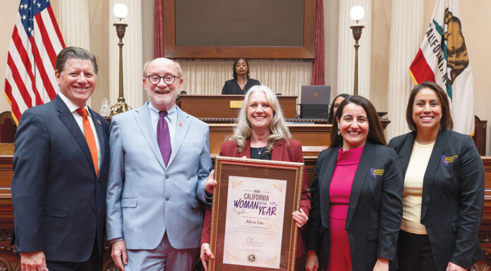 Sen. Laird honors Guss as 2026 Woman of the Year Senator Laird and Deneen Guss