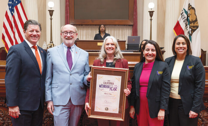 Senator Laird and Deneen Guss