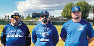 Baseball | King City extends win streak to 9, Gonzales splits series with Mariners King City High School baseball coaches