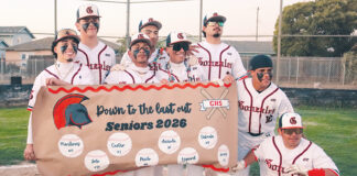 Baseball | King City outslugs Gonzales to secure co-championship Gonzales Spartans 2026 senior baseball players