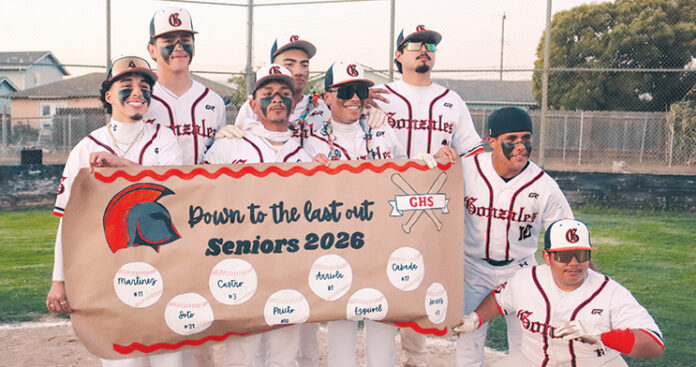 Gonzales Spartans 2026 senior baseball players