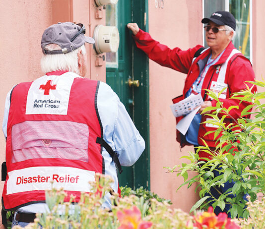Greenfield hosts Red Cross smoke alarm effort as 120 homes made safer Red Cross volunteers