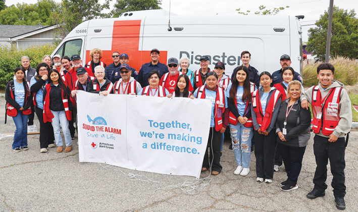Red Cross volunteers