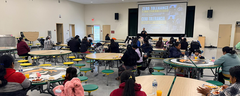 Greenfield Police education meeting