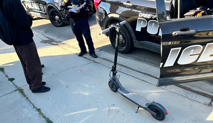 Greenfield Police enforcement