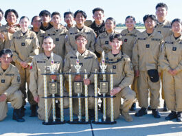 Greenfield High School cadets win at State Drill Competition Greenfield High School cadets with awards