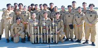 Greenfield High School cadets win at State Drill Competition Greenfield High School cadets with awards