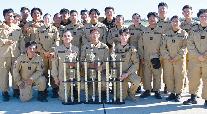 Greenfield High School cadets win at State Drill Competition Greenfield High School cadets with awards
