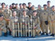 Greenfield High School cadets with awards