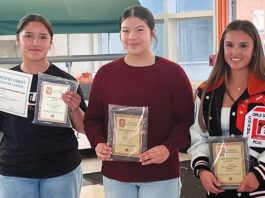 Basketball | Gonzales Spartan girls honored for their commitment Gonzales High varsity basketball