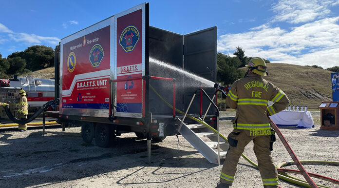 Monterey County Regional Fire District, Cal Water partner on purchase of water-saving DRAFTS Unit DRAFTS Unit