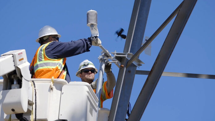 PG&E installs weather station