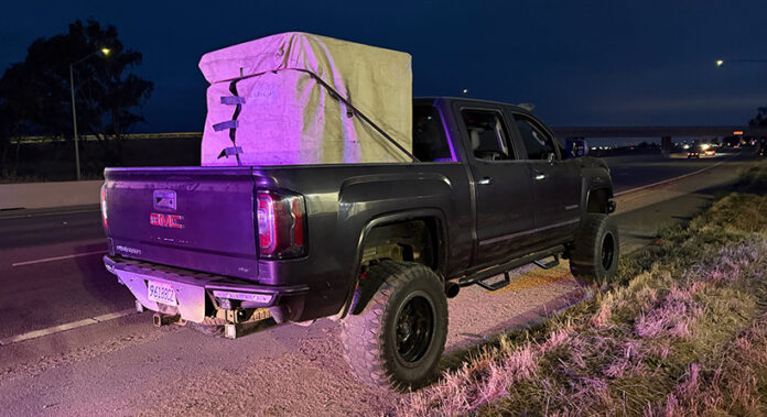 truck and fuel tank
