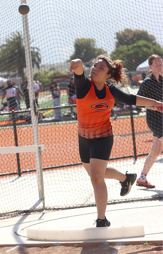 Track and field shot put