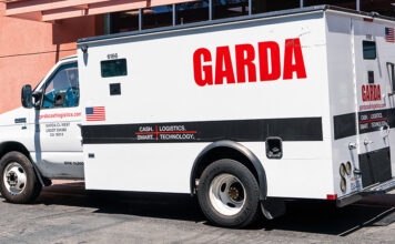 Garda armored truck