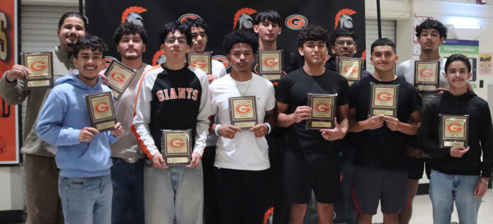 Gonzales boys track special award winners Gonzales High School track and field athletes