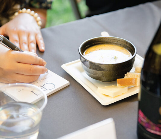 CRU Winery announces 3rd annual Chowder Cook-Off Contest CRU Winery Chowder Cook-Off judging