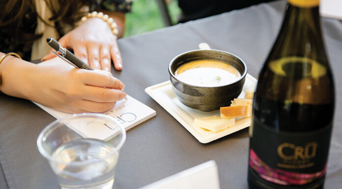 CRU Winery announces 3rd annual Chowder Cook-Off Contest CRU Winery Chowder Cook-Off judging