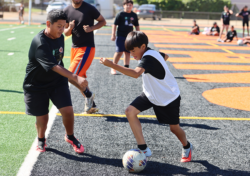 Gonzales soccer camp