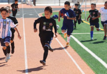 Gonzales High boys soccer team hosts youth camp Gonzales soccer camp