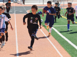 Gonzales High boys soccer team hosts youth camp Gonzales soccer camp