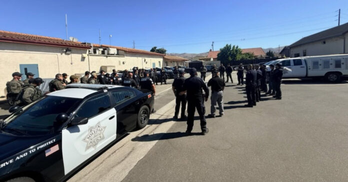 Soledad police raid police raid